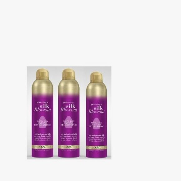 OGX SILK BLOWOUT Other - 3 CANS Ogx Silk Blowout Blow Dry Extend Shampoo